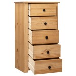 vidaXL Dulap, 46x40x89 cm, lemn de pin, gama Panama vidaXL Dulap, 46x40x89 cm, lemn de pin, gama Panama