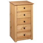 vidaXL Dulap, 46x40x89 cm, lemn de pin, gama Panama vidaXL Dulap, 46x40x89 cm, lemn de pin, gama Panama