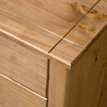vidaXL Dulap lateral, 80 x 40 x 73 cm, gama pin de Panama