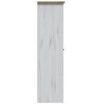 vidaXL Șifonier cu 3 uși, alb, 118 x 50 x 171,5 cm, pin gama Panama vidaXL Șifonier cu 3 uși, alb, 118 x 50 x 171,5 cm, pin gama Panama
