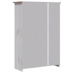 vidaXL Șifonier cu 3 uși, alb, 118 x 50 x 171,5 cm, pin gama Panama vidaXL Șifonier cu 3 uși, alb, 118 x 50 x 171,5 cm, pin gama Panama