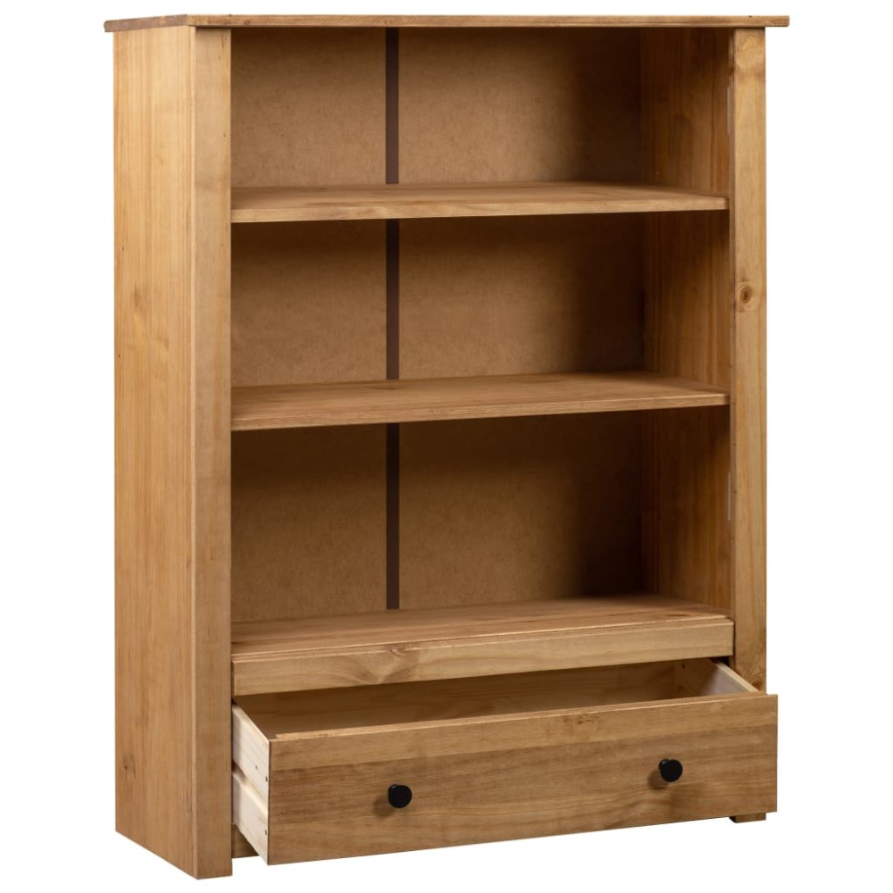 vidaXL Bibliotecă, 80 x 35 x 110 cm, lemn masiv de pin, gama Panama