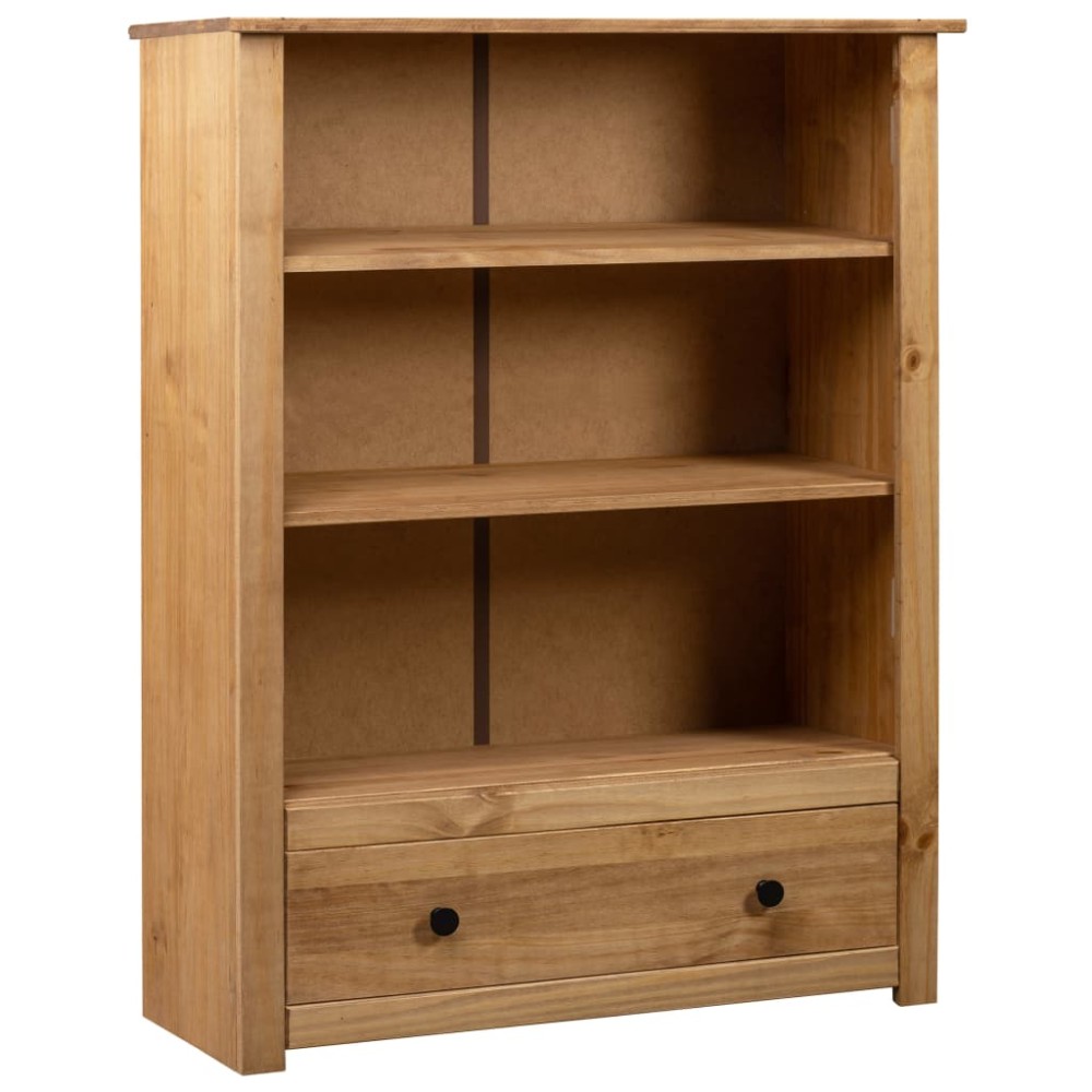 vidaXL Bibliotecă, 80 x 35 x 110 cm, lemn masiv de pin, gama Panama