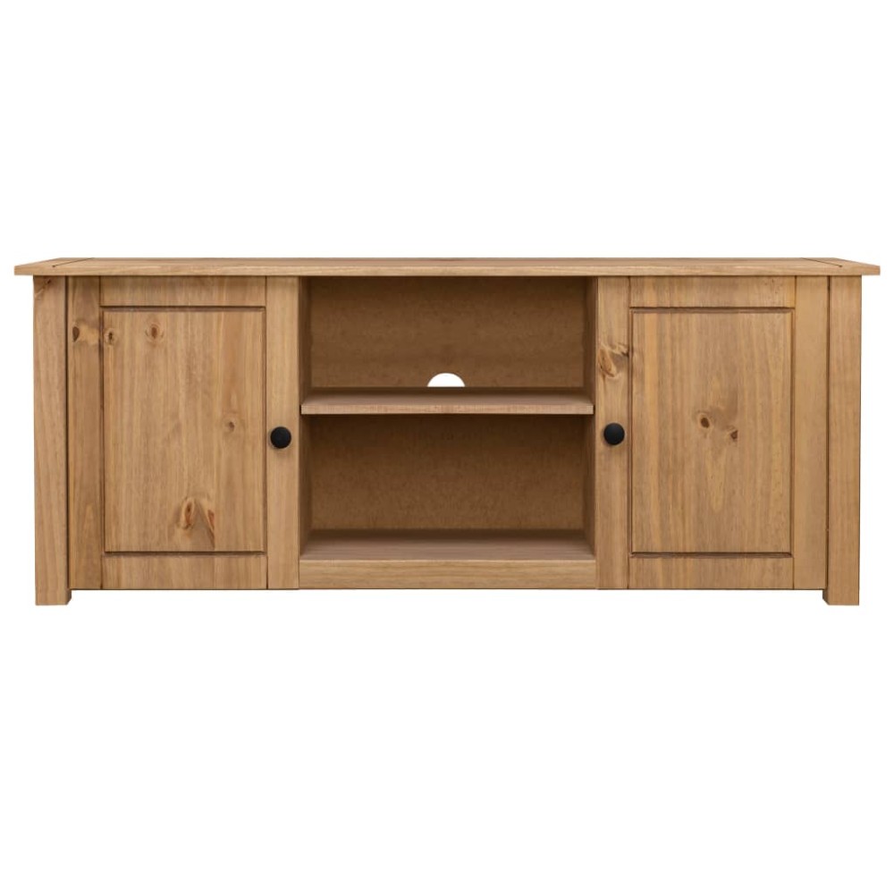 vidaXL Comodă TV, 120 x 40 x 50 cm, lemn masiv de pin, gama Panama