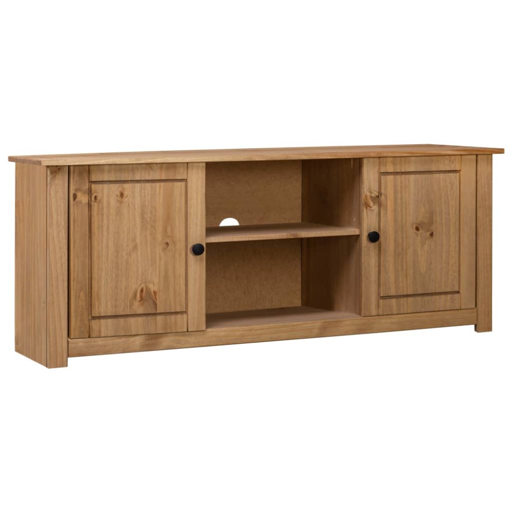 vidaXL Comodă TV, 120 x 40 x 50 cm, lemn masiv de pin, gama Panama