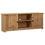 vidaXL Comodă TV, 120 x 40 x 50 cm, lemn masiv de pin, gama Panama