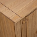 vidaXL Comodă TV, 120 x 40 x 50 cm, lemn masiv de pin, gama Panama