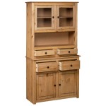 vidaXL Bufet înalt, 93x40,5x180 cm, lemn masiv pin, gama Panama