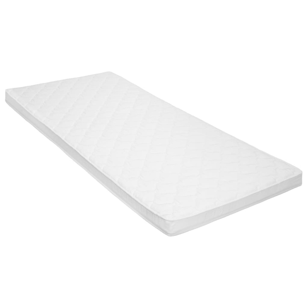 vidaXL Topper saltea, profil tip ou cu spumă rece, 6 cm, 80 x 200 cm