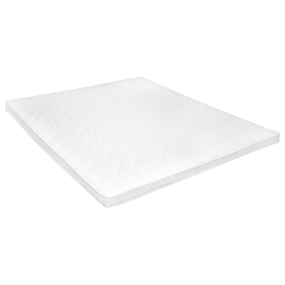 vidaXL Topper de saltea, profil tip ou cu spumă rece, 6 cm, 160x200 cm