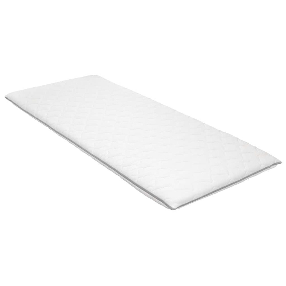 vidaXL Topper saltea, 80 x 200 cm, spumă cu memorie Visco, 6 cm