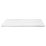 vidaXL Topper saltea, 100 x 200 cm, spumă cu memorie Visco, 6 cm
