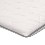 vidaXL Topper saltea, 100 x 200 cm, spumă cu memorie Visco, 6 cm