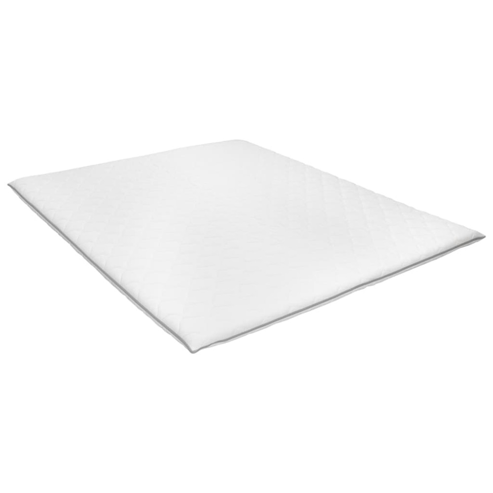 vidaXL Topper saltea, 140x200 cm, spumă cu memorie Visco, 6 cm