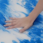 vidaXL Topper saltea, 80 x 200 cm, spumă gel, 7 cm