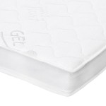 vidaXL Topper saltea, spumă gel, 7 cm, 90 x 200 cm