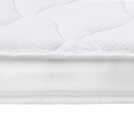 vidaXL Topper saltea, spumă gel, 7 cm, 90 x 200 cm