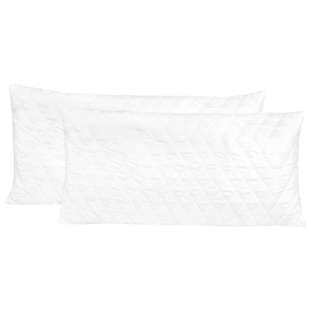 vidaXL Perne, 2 buc., 80x40x14 cm, spumă cu memorie