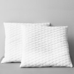 vidaXL Perne, 2 buc., 80x80x14 cm, spumă cu memorie vidaXL Perne, 2 buc., 80x80x14 cm, spumă cu memorie