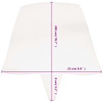 Saltea de pat cu conectare pentru paturi twin, 25 x 200 cm Saltea de pat cu conectare pentru paturi twin, 25 x 200 cm