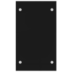 vidaXL Rastel lemne de foc, negru, 40 x 35 x 60 cm, sticlă vidaXL Rastel lemne de foc, negru, 40 x 35 x 60 cm, sticlă