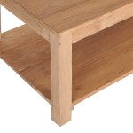 vidaXL Măsuță de cafea, 100 x 50 x 40 cm, lemn masiv de tec vidaXL Măsuță de cafea, 100 x 50 x 40 cm, lemn masiv de tec