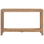 vidaXL Masă consolă, 120 x 35 x 75 cm, lemn masiv de tec vidaXL Masă consolă, 120 x 35 x 75 cm, lemn masiv de tec