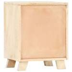 vidaXL Noptieră, 40x30x50 cm, lemn masiv de mango vidaXL Noptieră, 40x30x50 cm, lemn masiv de mango