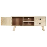 vidaXL Comodă TV, 110 x 30 x 44 cm, lemn masiv de mango vidaXL Comodă TV, 110 x 30 x 44 cm, lemn masiv de mango