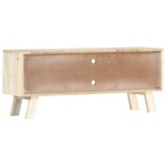 vidaXL Comodă TV, 110 x 30 x 44 cm, lemn masiv de mango vidaXL Comodă TV, 110 x 30 x 44 cm, lemn masiv de mango