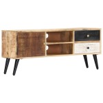 vidaXL Comodă TV, 115x30x47 cm, lemn masiv de mango vidaXL Comodă TV, 115x30x47 cm, lemn masiv de mango