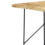 vidaXL Masă de bucătărie, 180 x 90 x 76 cm, lemn masiv de mango vidaXL Masă de bucătărie, 180 x 90 x 76 cm, lemn masiv de mango