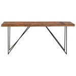 vidaXL Masă de bucătărie, 180 x 90 x 76 cm, lemn masiv de acacia vidaXL Masă de bucătărie, 180 x 90 x 76 cm, lemn masiv de acacia