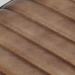 vidaXL Scaun balansoar, maro deschis, piele naturală vidaXL Scaun balansoar, maro deschis, piele naturală