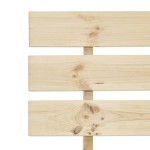 vidaXL Cadru de pat cu tăblie, 160x200 cm, lemn masiv de pin vidaXL Cadru de pat cu tăblie, 160x200 cm, lemn masiv de pin