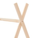 vidaXL Cadru de pat de copii, 70 x 140 cm, lemn masiv de pin vidaXL Cadru de pat de copii, 70 x 140 cm, lemn masiv de pin