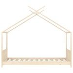 vidaXL Cadru de pat pentru copii, 80 x 160 cm, lemn masiv de pin vidaXL Cadru de pat pentru copii, 80 x 160 cm, lemn masiv de pin