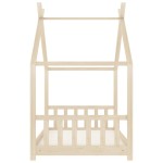 vidaXL Cadru de pat pentru copii, 80 x 160 cm, lemn masiv de pin vidaXL Cadru de pat pentru copii, 80 x 160 cm, lemn masiv de pin