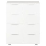 vidaXL Dulap, alb extralucios, 60x35x80 cm, lemn prelucrat vidaXL Dulap, alb extralucios, 60x35x80 cm, lemn prelucrat