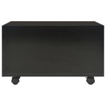 vidaXL Măsuță de cafea, negru extralucios, 60x60x35 cm lemn prelucrat vidaXL Măsuță de cafea, negru extralucios, 60x60x35 cm lemn prelucrat