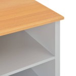 vidaXL Comodă TV, gri, 95 x 39 x 58 cm vidaXL Comodă TV, gri, 95 x 39 x 58 cm