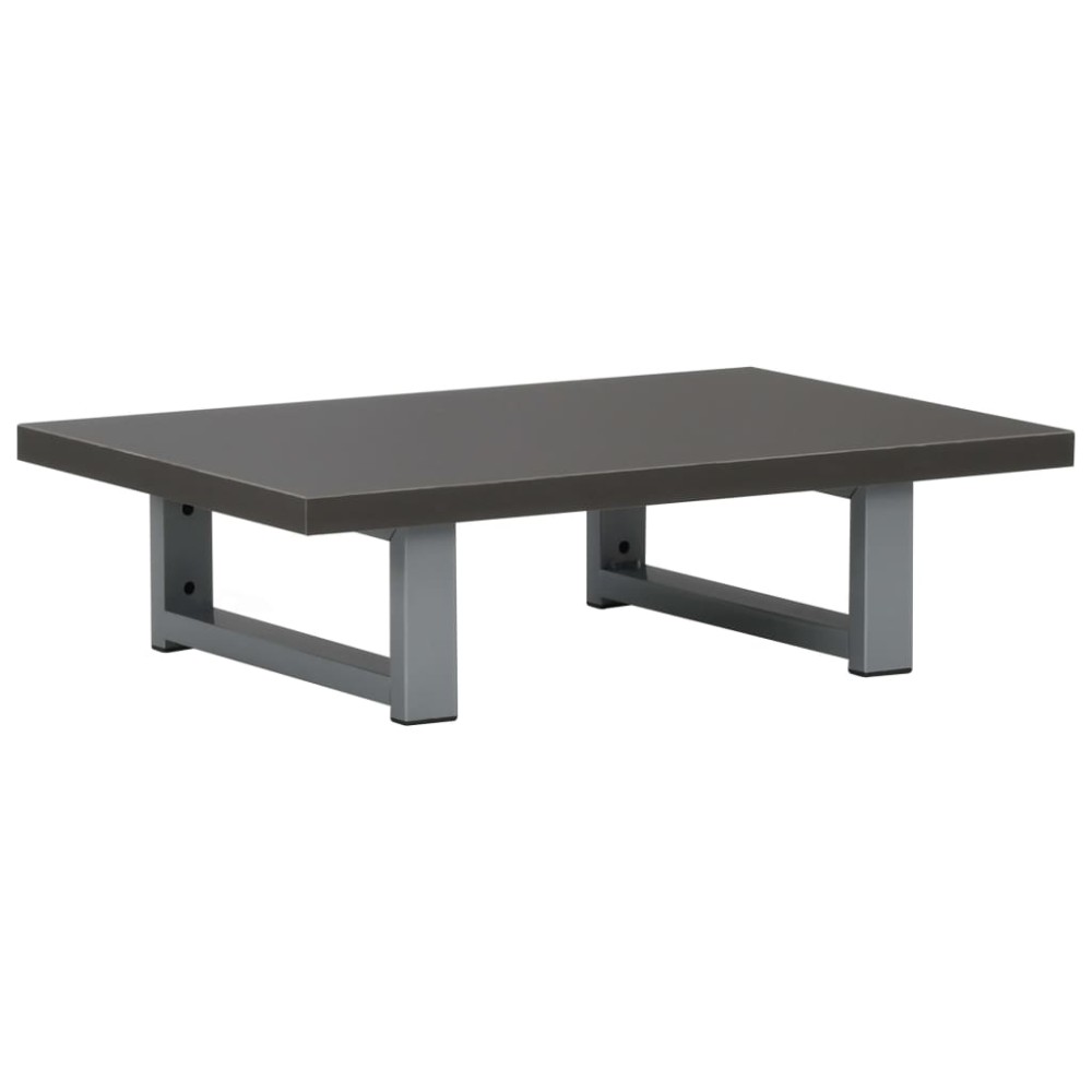 vidaXL Mobilier de baie, gri, 60 x 40 x 16,3 cm