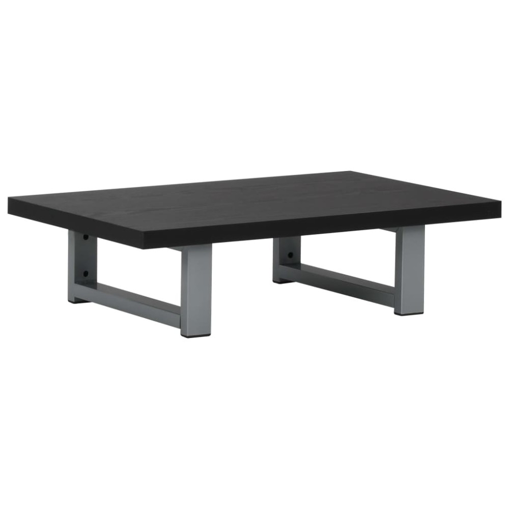 vidaXL Mobilier de baie, negru, 60 x 40 x 16,3 cm