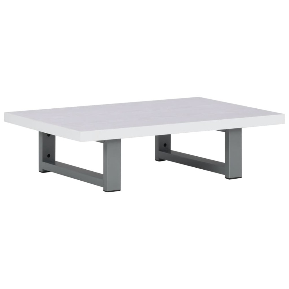 vidaXL Mobilier de baie, alb, 60 x 40 x 16,3 cm
