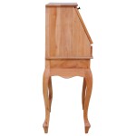 vidaXL Birou secretar, 78 x 42 x 103 cm, lemn masiv de mahon