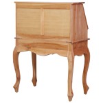 vidaXL Birou secretar, 78 x 42 x 103 cm, lemn masiv de mahon