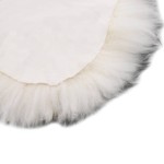 vidaXL Covor din piele de oaie, gri închis melanj, 60 x 180 cm vidaXL Covor din piele de oaie, gri închis melanj, 60 x 180 cm