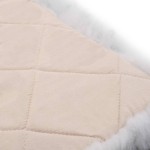 vidaXL Pernuțe scaun 2 buc., gri închis, 40x40 cm, piele oaie naturală vidaXL Pernuțe scaun 2 buc., gri închis, 40x40 cm, piele oaie naturală