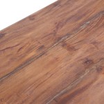 vidaXL Birou cu sertare, alb, 117x57x75 cm, lemn masiv de mahon