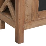 vidaXL Comodă TV cu 3 sertare, 120 x 30 x 40 cm, lemn masiv de mahon
